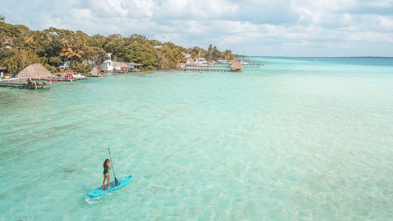 Curso paddle surf Cozumel 
