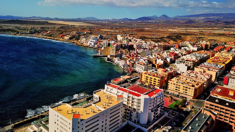 paseo helicoptero playas acantilados tenerife