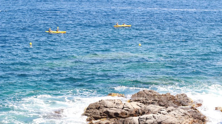 Kayak snorkel ruta cuevas