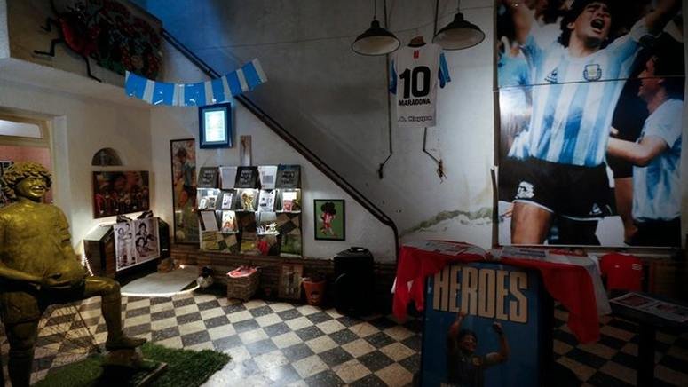 Visita casa Museo Diego Maradona