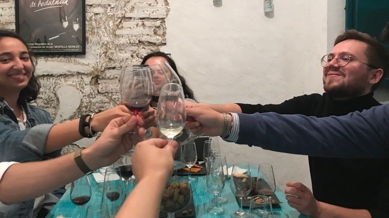 Cata vinos C贸rdoba taller venencia