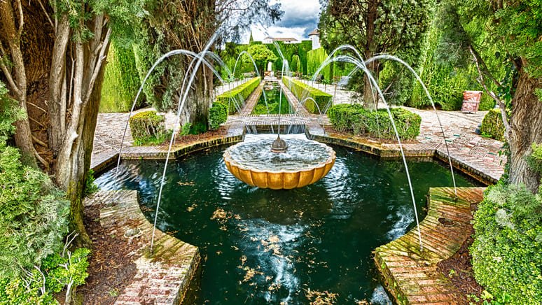 Visita Alhambra y jardines Generalife