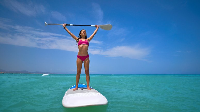 Curso paddle surf Cozumel 