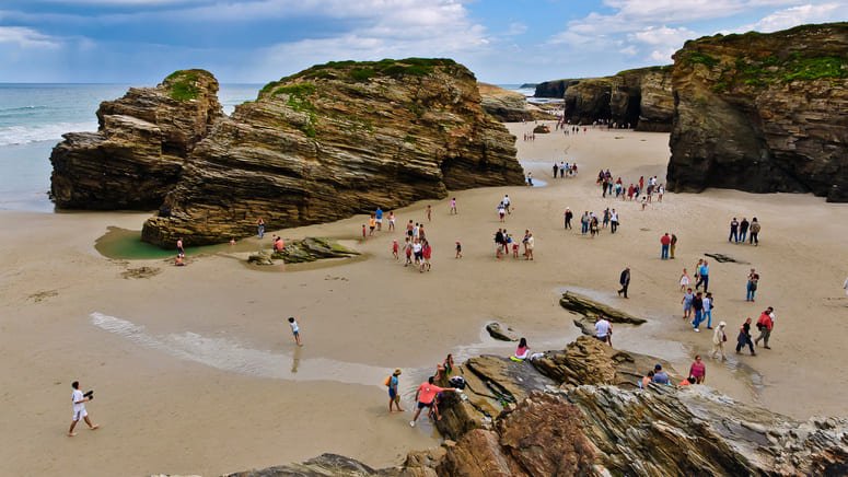 Tour por Playa de Las Catedrales desde Santiago de Compostela