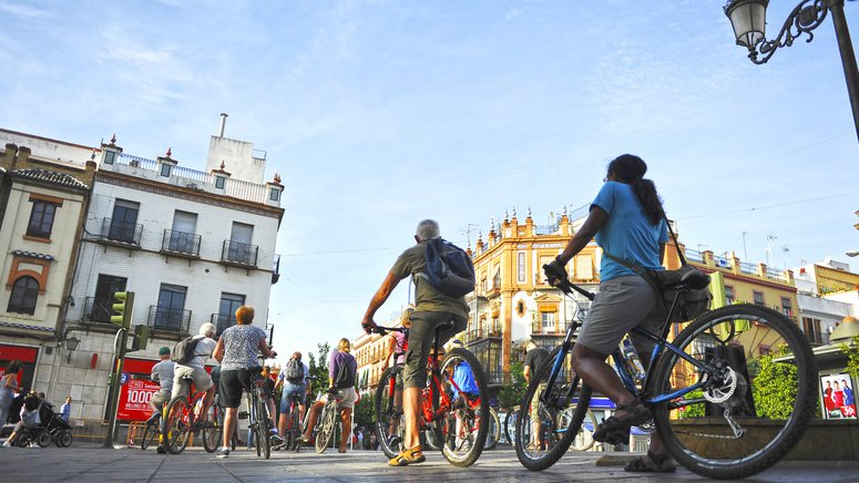 Tour bicicleta eléctrica Sevilla