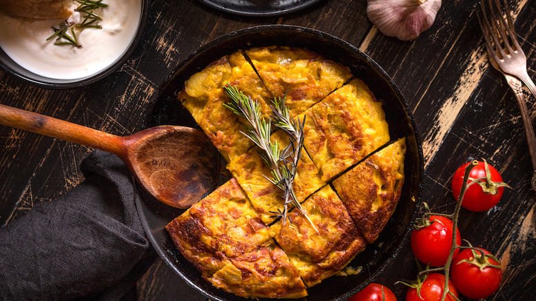 Clase maestra de gastronomía española degustación