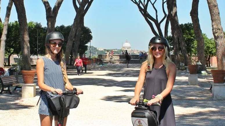 Tour segway antigua Roma