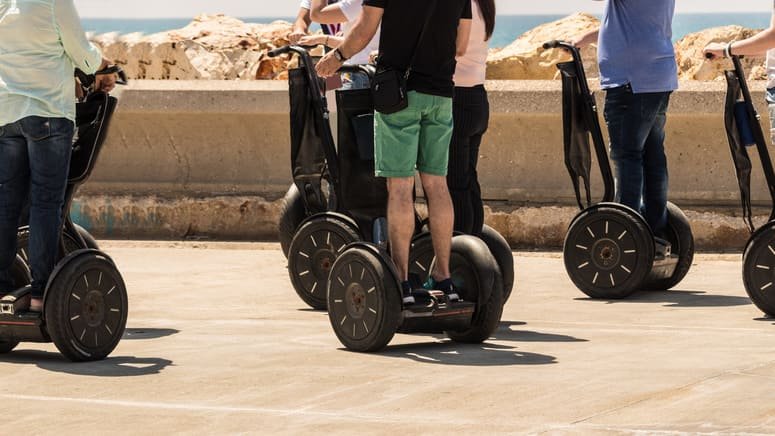 Tour panorámico segway por Málaga