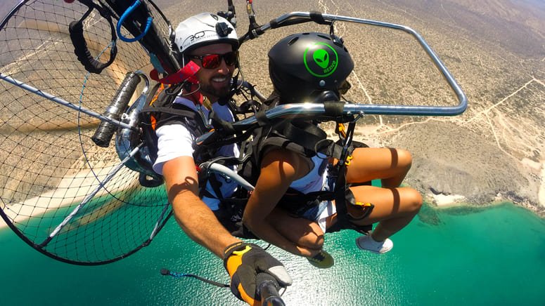 Viaje premium parapente Cabo San Lucas
