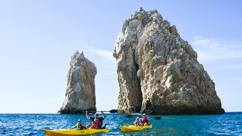 Aventura marina Kayak fondo cristal snorkel