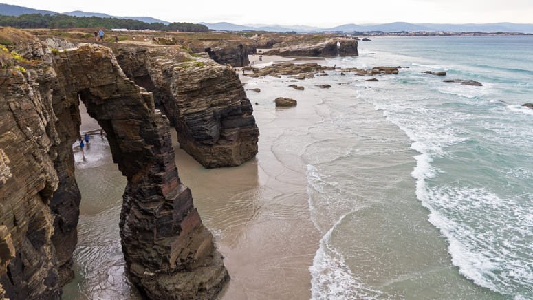Tour por Playa de Las Catedrales desde Santiago de Compostela