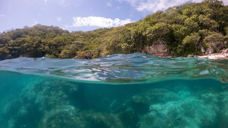 Snorkel rafting Huatulco