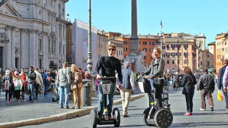 Tour segway antigua Roma
