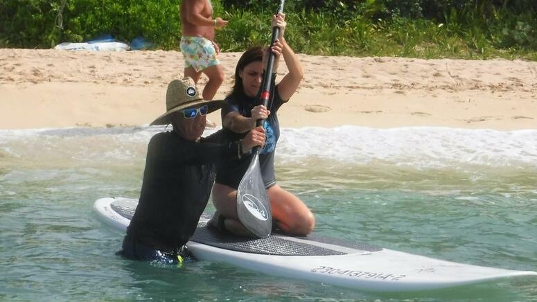Curso paddle surf Cozumel 