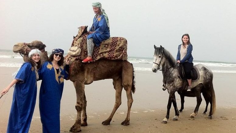 Paseo camello Agadir
