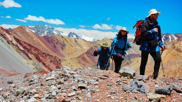Trekking tres días Andes