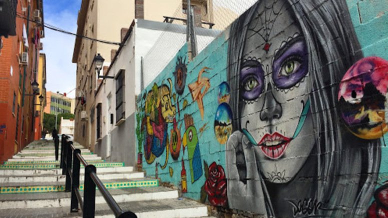Free tour graffitis leyendas Málaga