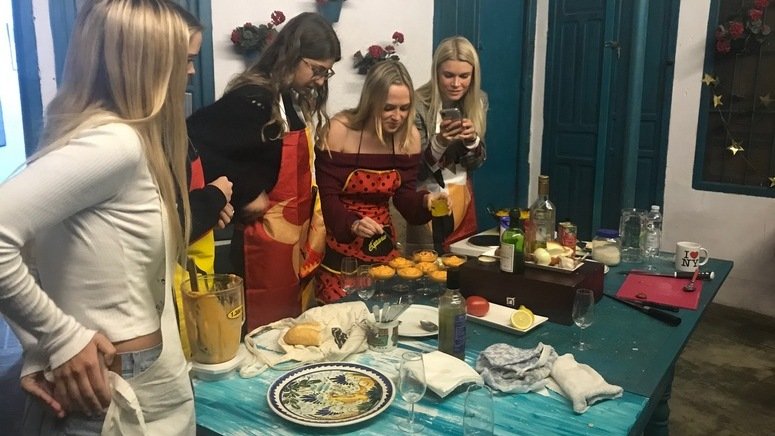 Aprende cocinar paella salmorejo