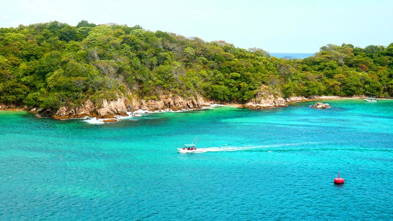 Paseo barco amanecer Huatulco