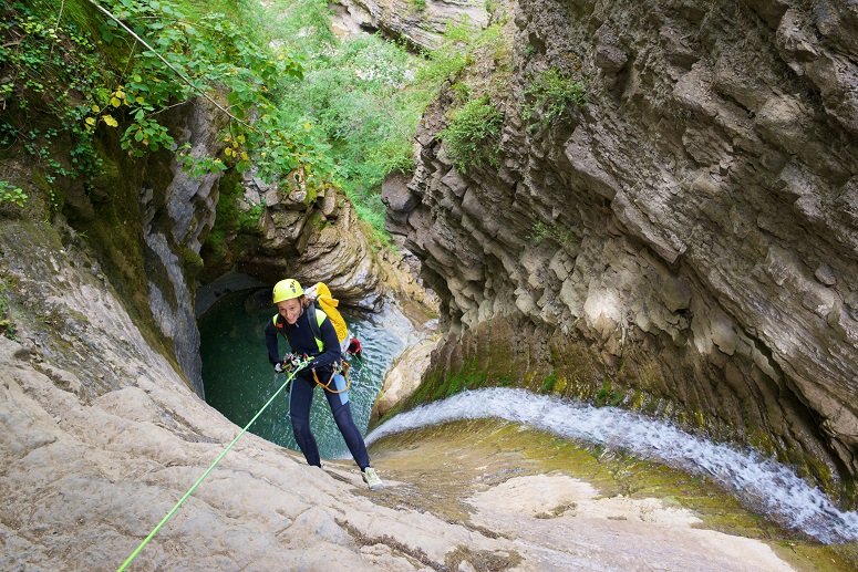 Rappel en Cajones de Chame