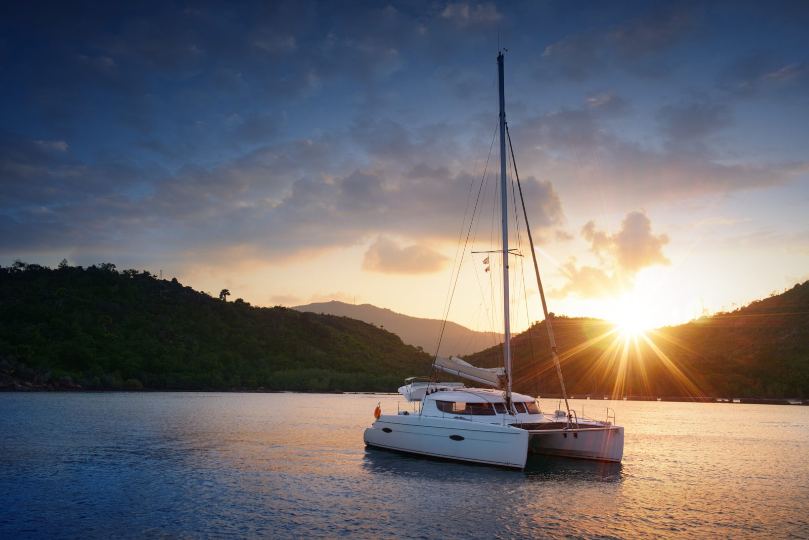 Ruta Catamarán atardecer