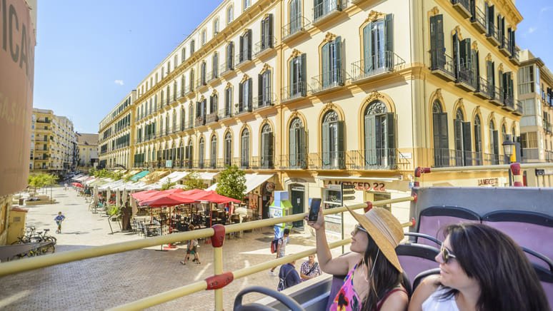 Autobús turístico por Málaga