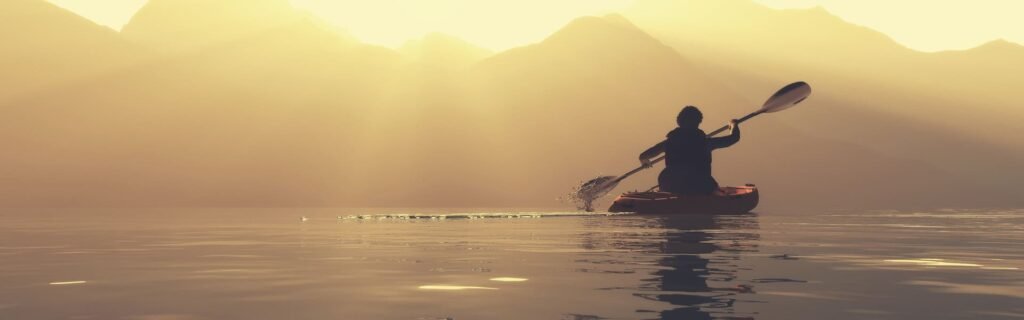 Bioluminiscencia kayak atardecer