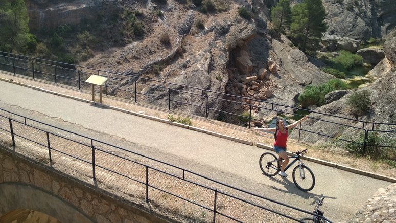 Excursión en bicicleta intensidad baja