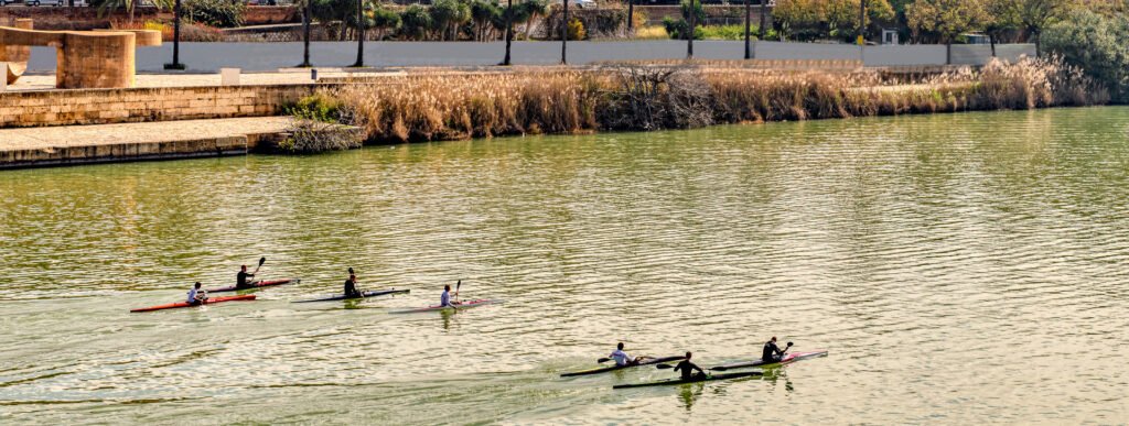 Kayak por río Guadalquivir