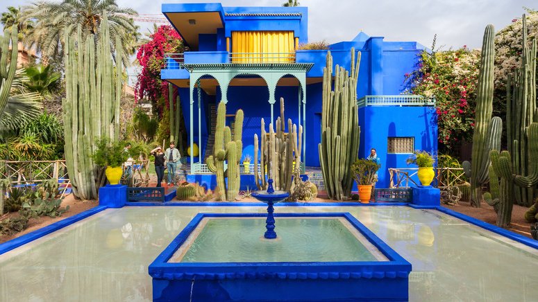 Visita a a los jardines de Marrakech