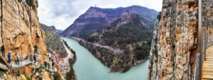 visita guiada caminito rey transporte